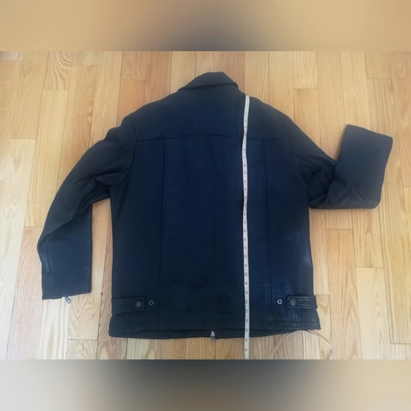 🌟HOST PICK x2 ⭐VINTAGE DANIER LEATHER JACKET with removable insulation liner. - Picture 3 of 7